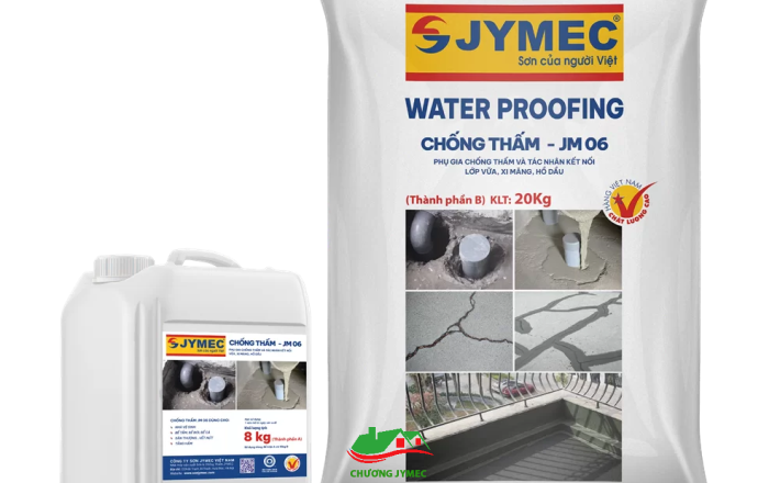 Sơn chống thấm sàn mái, nền WC, sân thượng, tầng hầm